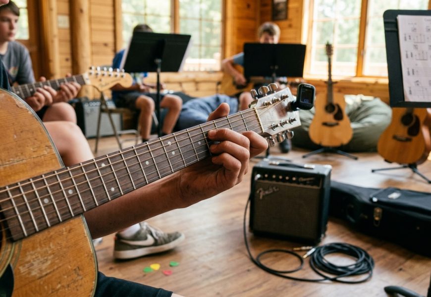 Obóz Gitarowy – Muzyczne Wakacje dla Młodych Pasjonatów Gitary