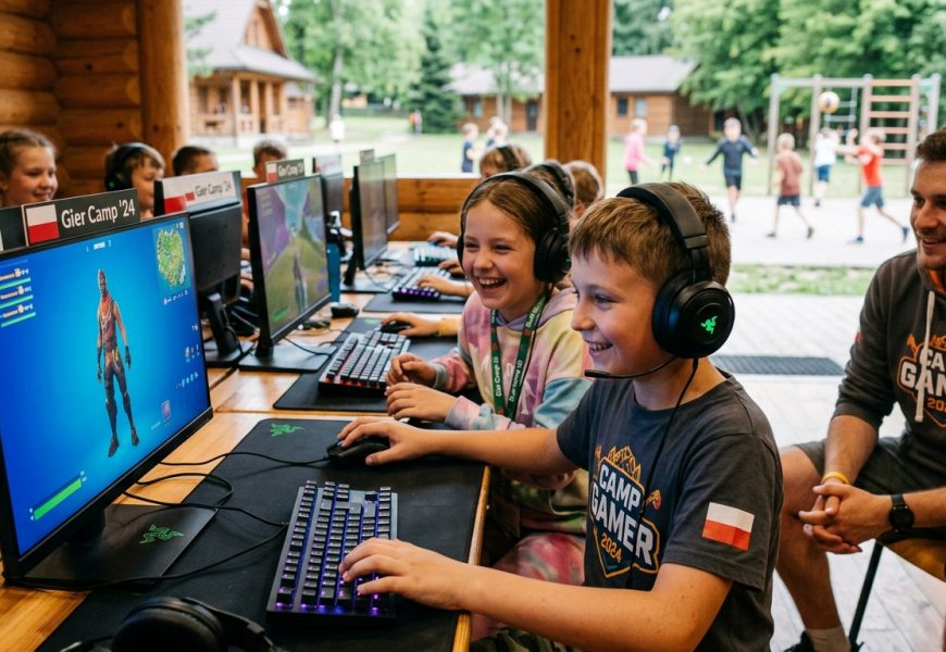 Obóz Fortnite – wakacje dla młodych graczy, które łączą gaming z przygodą Obóz Fortnite – wakacje dla młodych graczy, które łączą gaming z przygodą